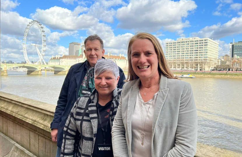 Constituents visiting Westminster