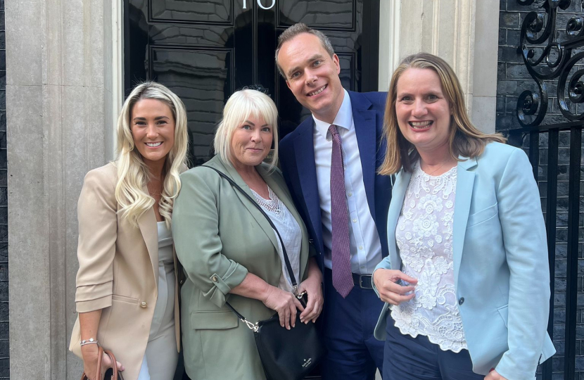 Island education champions come to Downing Street with myself