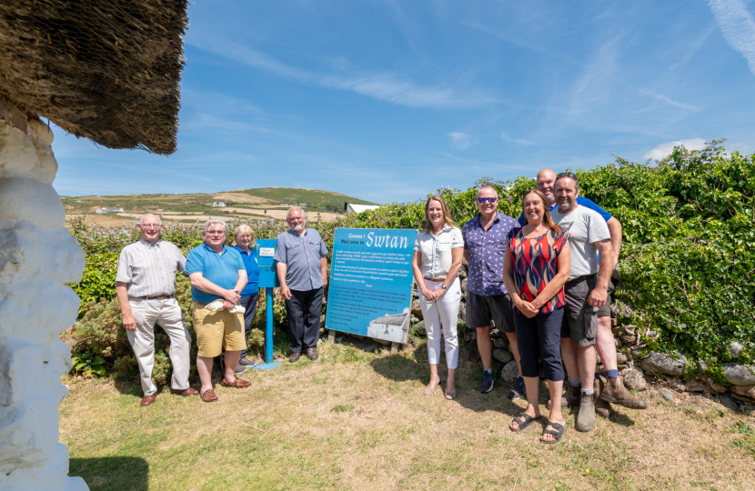 Virginia Crosbie and the team at Swtan Cottage