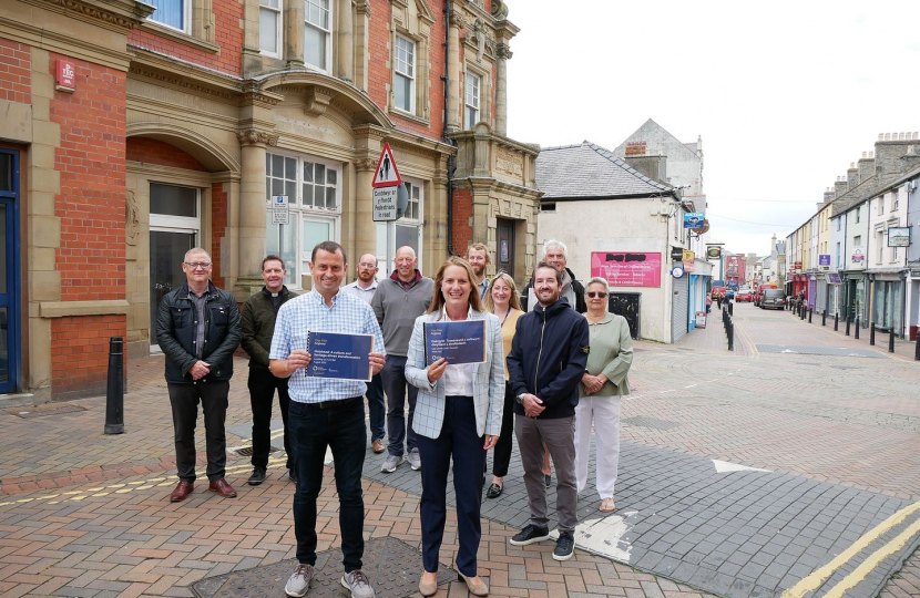 Virginia with Anglesey Councillors