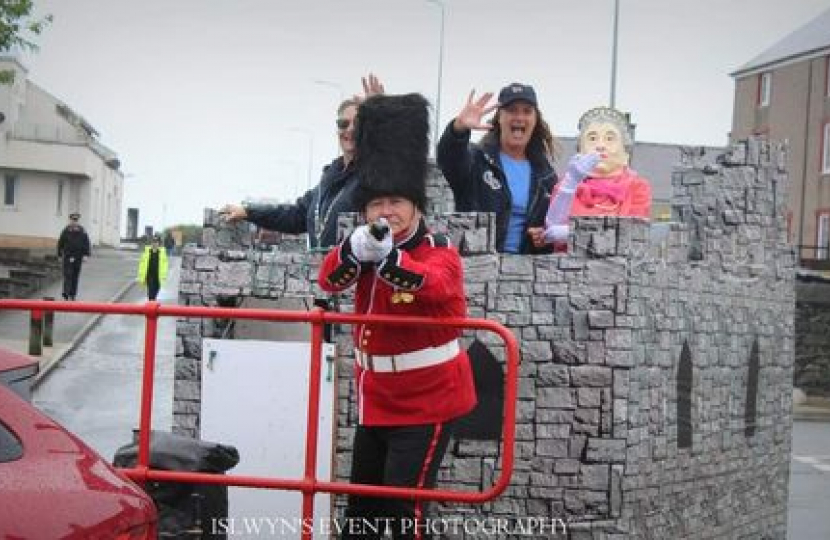 Virginia at Holyhead Carnival