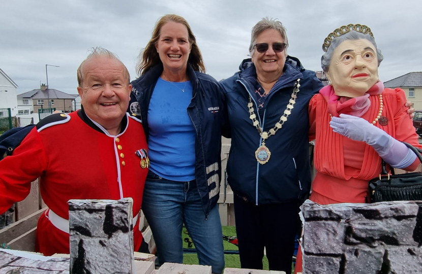 Virginia at Holyhead Carnival