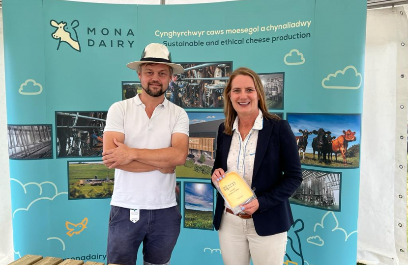 Virginia with Mona Dairy