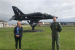 Virginia visits RAF Valley