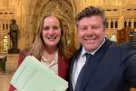 Virginia Crosbie MP with Dean Russell MP - Tips Bill