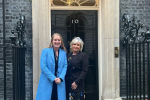 Ynys Môn Gymnastics Club leader goes to Downing Street with Myself