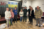 Latest island defibrillator training session