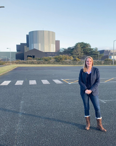 Virginia at Wylfa