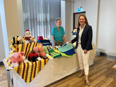 Virginia Visits Llangefni Craft Fayre